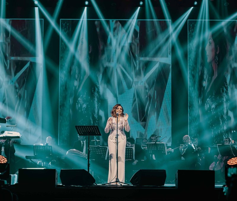 Angham's Concert Cover